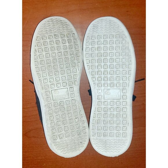 Puma Shoes Kid's 4C Vikky Sneakers Black Girl's Lace-Up - Picture 9 of 10